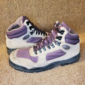 Vintage Vasque Hiking Boots 10 Mens 90s Alpha Leather Suede Brown Lace Up 7483